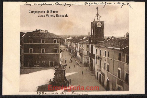 ad8197 - CARTOLINA D'EPOCA - Roma Provincia - Campagnano