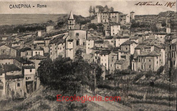 ad8203 - CARTOLINA D'EPOCA - Roma Provincia - Canepina