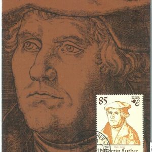 72789 - GERMANY DDR  - Postal History - MAXIMUM CARD -  RELIGION Luther   1982