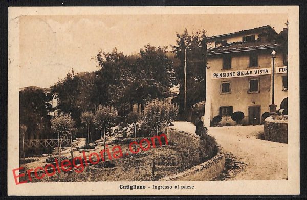 ah8186 - CARTOLINA D'EPOCA - Pistoia Provincia - Cutigliano