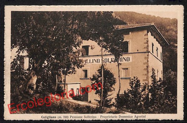 ah8187 - CARTOLINA D'EPOCA - Pistoia Provincia - Cutigliano