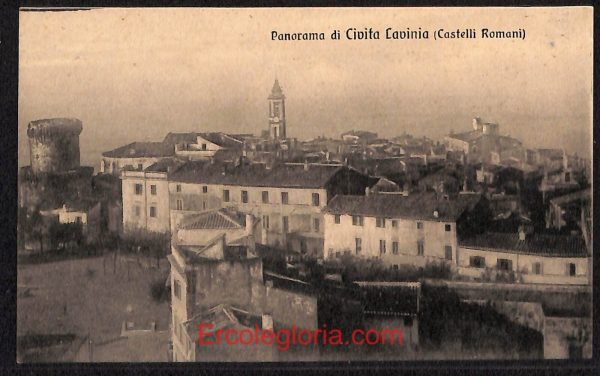 ad8206 - CARTOLINA D'EPOCA - Roma Provincia - Civita Lavinia