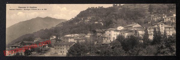 ah8196 - DOPPIA CARTOLINA D'EPOCA - Pistoia Provincia - Cutigliano
