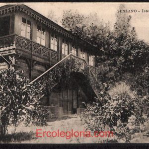ad8213 - CARTOLINA D'EPOCA - Roma Provincia - Genzano  1910