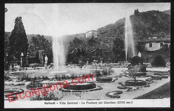 ah8200 - CARTOLINA D'EPOCA - Pistoia Provincia - Collodi