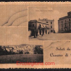 ad8217 - CARTOLINA D'EPOCA - Roma Provincia - Genzano  1945
