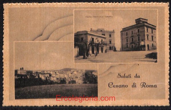 ad8217 - CARTOLINA D'EPOCA - Roma Provincia - Genzano  1945
