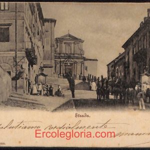 ad8220 - CARTOLINA D'EPOCA - Roma Provincia - Genzano  1902