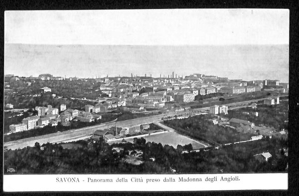 ab7096 -  CARTOLINA  D'EPOCA - Savona Città - Madonna degli Angioli
