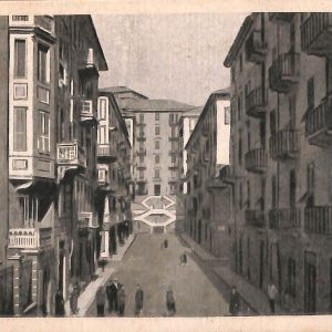 ab7104 -  CARTOLINA  D'EPOCA - Savona Città - Via Cavour
