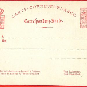 aa1842 -  LUXEMBOURG  - POSTAL HISTORY - Postal STATIONERY CARD  Michel # P21