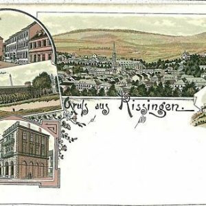 08785 - Ansichtskarten VINTAGE POSTCARD: GERMANY Deutschland - KISSINGEN Gruss