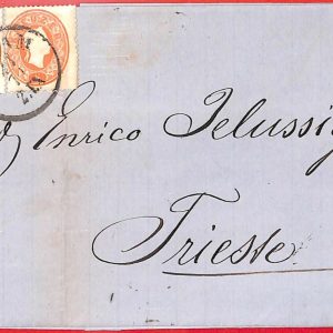 aa1981 - AUSTRIA Hungary - POSTAL HISTORY - COVER from Tétény to TRIEST
