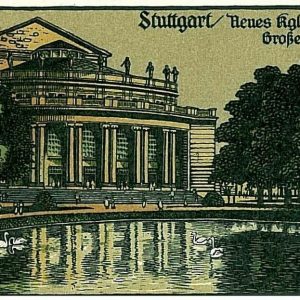 13739 - Ansichtskarten VINTAGE POSTCARD: GERMANY Deutschland - STUTTGART  artist