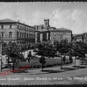 ag2021 - CARTOLINA D'EPOCA - Grosseto Provincia - Arcidosso 1958