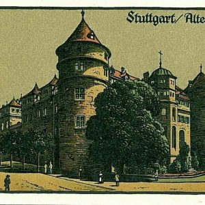 13736 - Ansichtskarten VINTAGE POSTCARD: GERMANY Deutschland - STUTTGART  artist