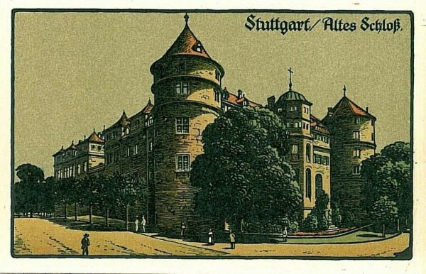 13736 - Ansichtskarten VINTAGE POSTCARD: GERMANY Deutschland - STUTTGART  artist