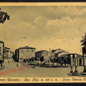 ag2024 - CARTOLINA D'EPOCA - Grosseto Provincia - Arcidosso  1950