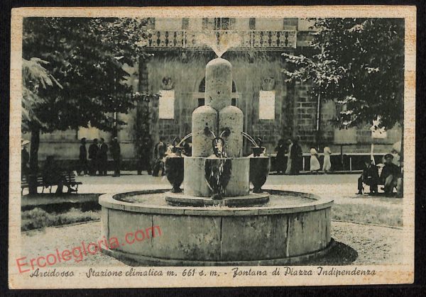 ag2027 - CARTOLINA D'EPOCA - Grosseto Provincia - Arcidosso  1941