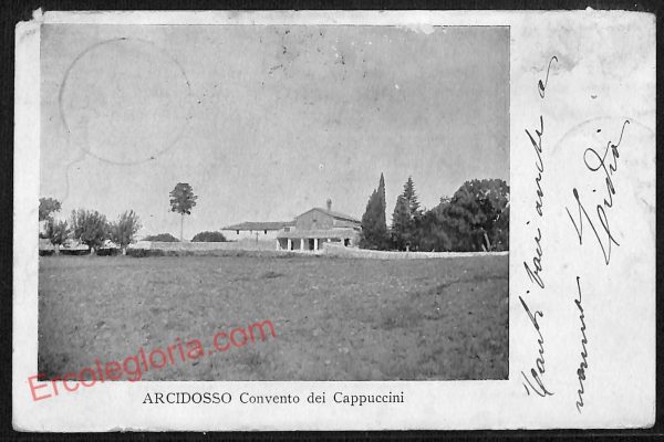 ag2028 - CARTOLINA D'EPOCA - Grosseto Provincia - Arcidosso  1908