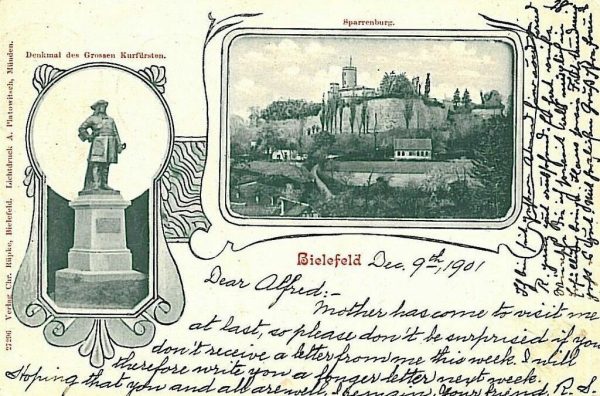 13757 - Ansichtskarten VINTAGE POSTCARD: GERMANY Deutschland - BIELEFELD 1901