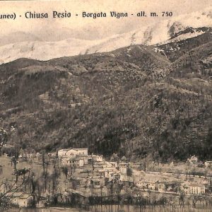 ab4696 -  CARTOLINA  D'EPOCA -  Cuneo Provincia -  CHIUSA PESIO 1934