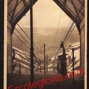 ag5394 - CARTOLINA D'EPOCA - L'Aquila Città - Funivia al Gran Sasso d' Italia