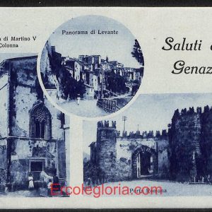 ad8232 - CARTOLINA D'EPOCA - Roma Provincia - Genazzano