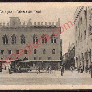 ae2177 - CARTOLINA  D'EPOCA - Bologna Città - Palazzo dei Notai  1922