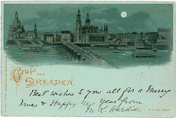 14933 - Ansichtskarten VINTAGE POSTCARD: GERMANY Deutschland - DRESDEN Gruss Aus