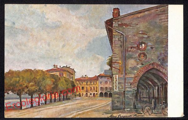 ah3960 - CARTOLINA D'EPOCA - Novara Provincia - Arona