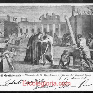 ad8237 - CARTOLINA D'EPOCA - Roma Provincia - Grottaferrata   1908
