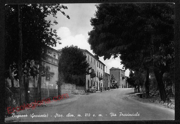 ag2040 - CARTOLINA D'EPOCA - Grosseto Provincia - Bagnore  1957