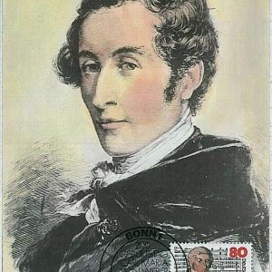 37279   - GERMANY  -  MAXIMUM CARD -  MUSIC - Carl Maria von Weber - 1986