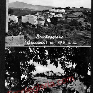 ag2049 - CARTOLINA D'EPOCA - Grosseto Provincia - Boccheggiano  1958