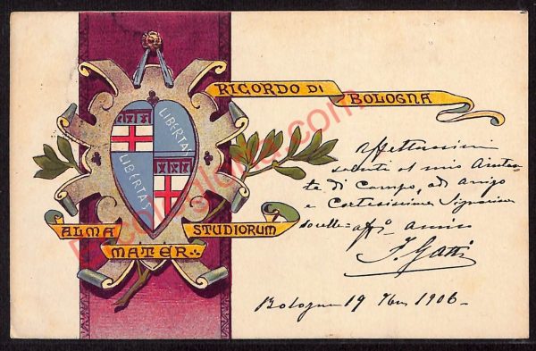 ae2183 - CARTOLINA  D'EPOCA - Bologna Città
