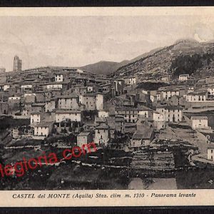 ag5410 - CARTOLINA D'EPOCA - L'Aquila Città - Castel del Monte