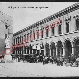 ae2185 - CARTOLINA  D'EPOCA - Bologna Città - Piazza Galvani