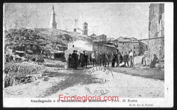 ad8247 - CARTOLINA D'EPOCA - Roma Provincia - Guadagnolo  1913