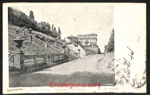 ad8253 - CARTOLINA D'EPOCA - Roma Provincia - Frascati   1908