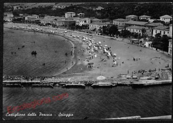 ag2066 - CARTOLINA D'EPOCA - Grosseto Provincia - Castiglione della Pescaia