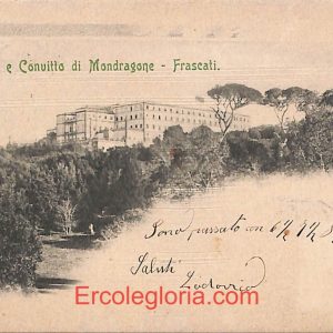 ad8257 - CARTOLINA D'EPOCA - Roma Provincia - Frascati  1908