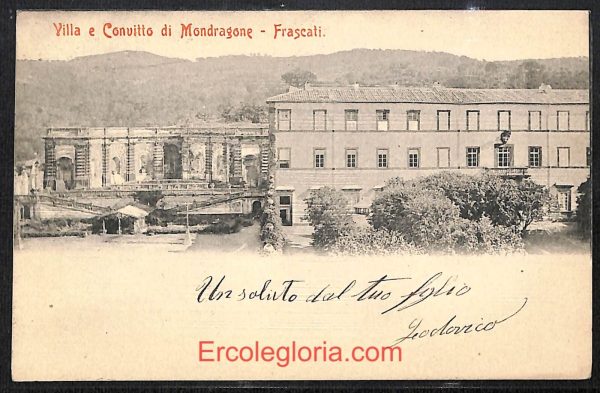 ad8259 - CARTOLINA D'EPOCA - Roma Provincia - Frascati