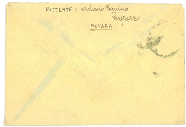 P3094 - ITALIA LUOGOTENENZA , BELLA LETTERA IN TARIFFA , PER PACCHI, SEGNATASSE, - immagine 2