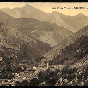 ab4704 -  CARTOLINA  D'EPOCA -  Cuneo Provincia -  ROASCHIA