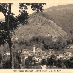 ab4705 -  CARTOLINA  D'EPOCA -  Cuneo Provincia -  ROASCHIA