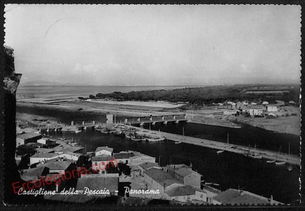 ag2083 - CARTOLINA D'EPOCA - Grosseto Provincia - Castiglione della Pescaia 1950