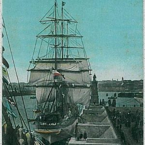 32967  - Ansichtskarten VINTAGE POSTCARD: GERMANY Deutschland - HAMBURG Port