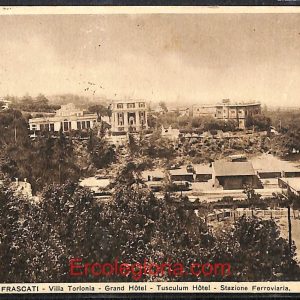 ad8278 - CARTOLINA D'EPOCA - Roma Provincia - Frascati   1933