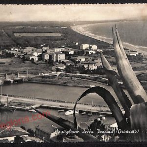 ag2084 - CARTOLINA D'EPOCA - Grosseto Provincia - Castiglione della Pescaia 1961
